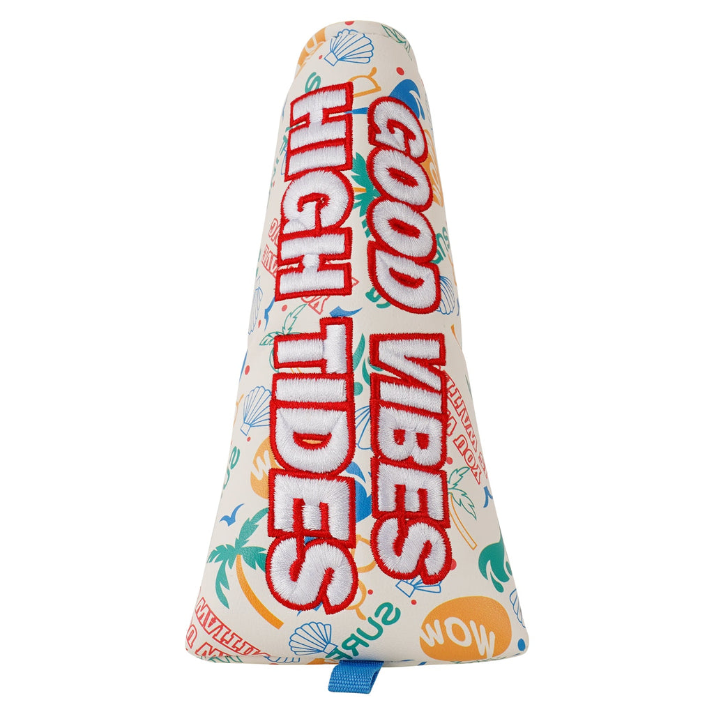 Sunglasses Shark Print Golf Head Cover Set