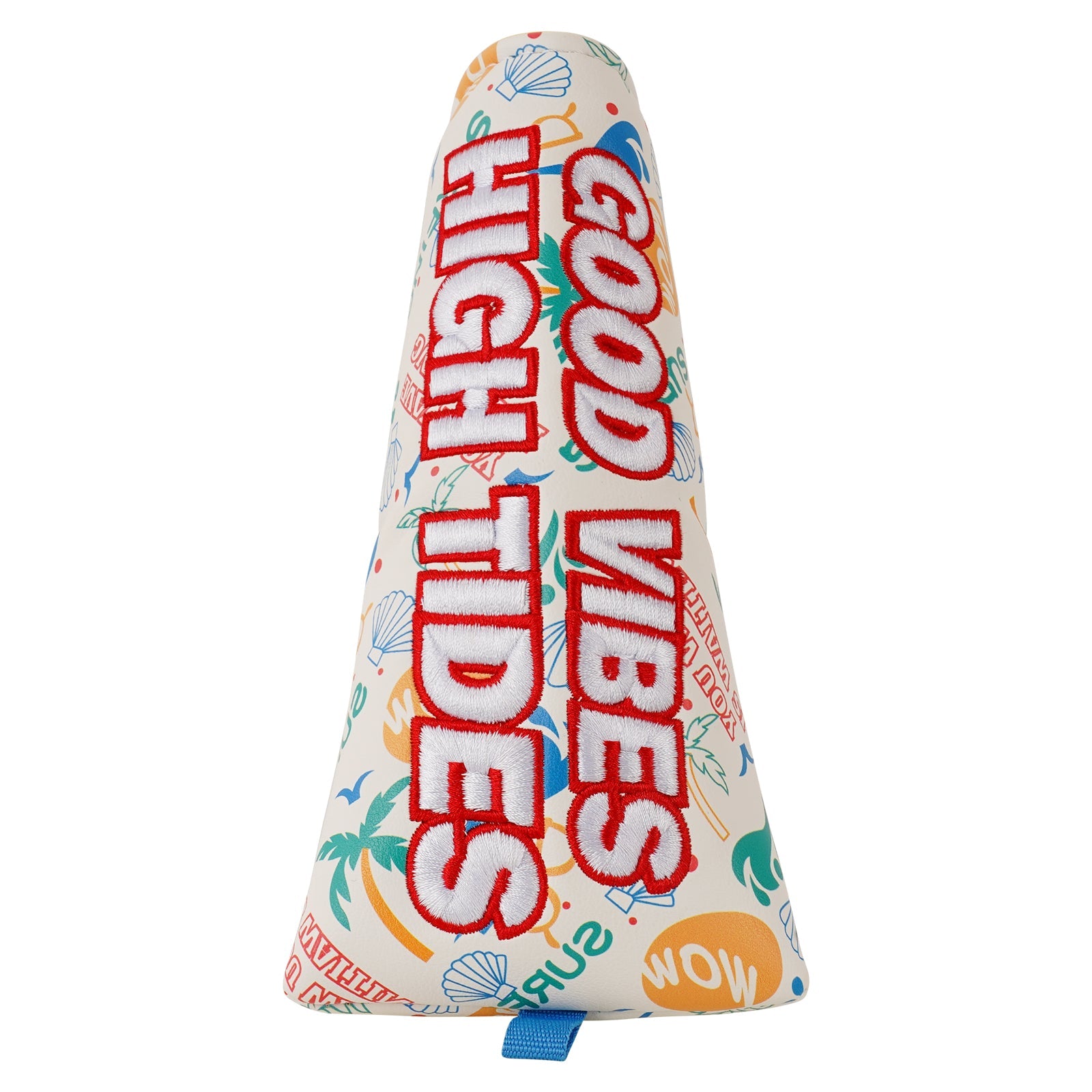 Sunglasses Shark Print Golf Head Cover Set