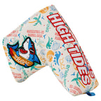 Sunglasses Shark Print Golf Head Cover Set