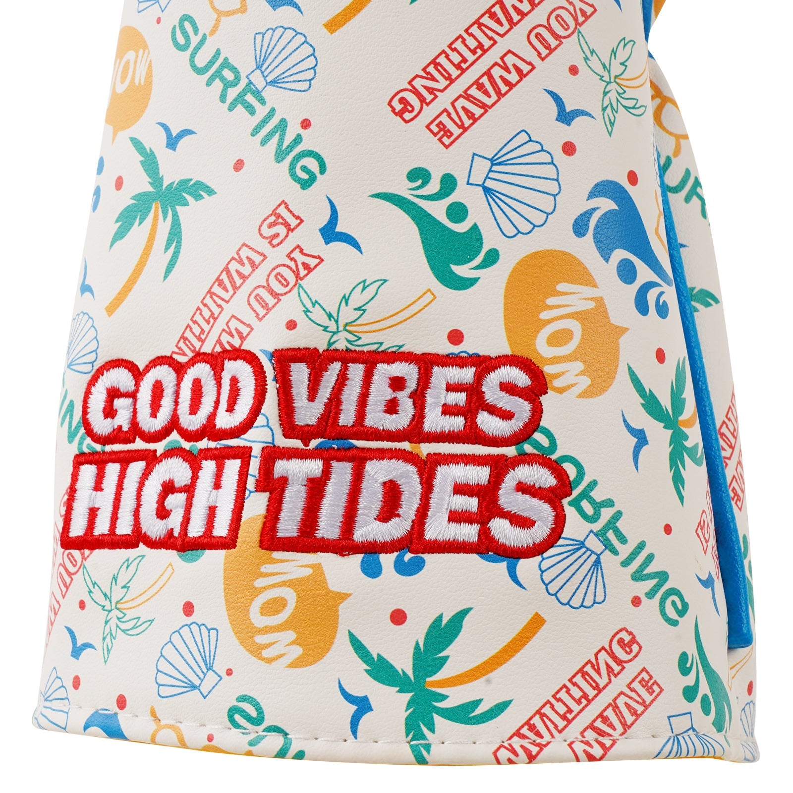 Sunglasses Shark Print Golf Head Cover Set