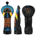 88MPH Headcovers Golf Head Cover Set