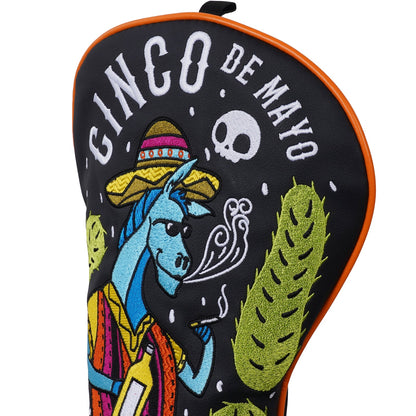 Mexican Pinata Donkey Embroidery Head Cover