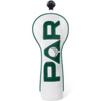 White PU PAR Golf Head Cover Set