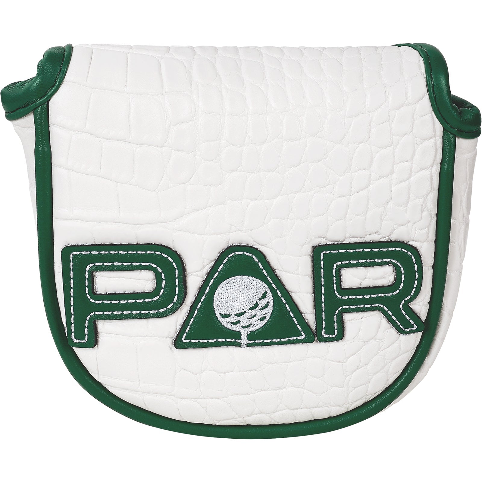 White PU PAR Golf Head Cover Set