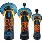 88MPH Headcovers Golf Head Cover Set