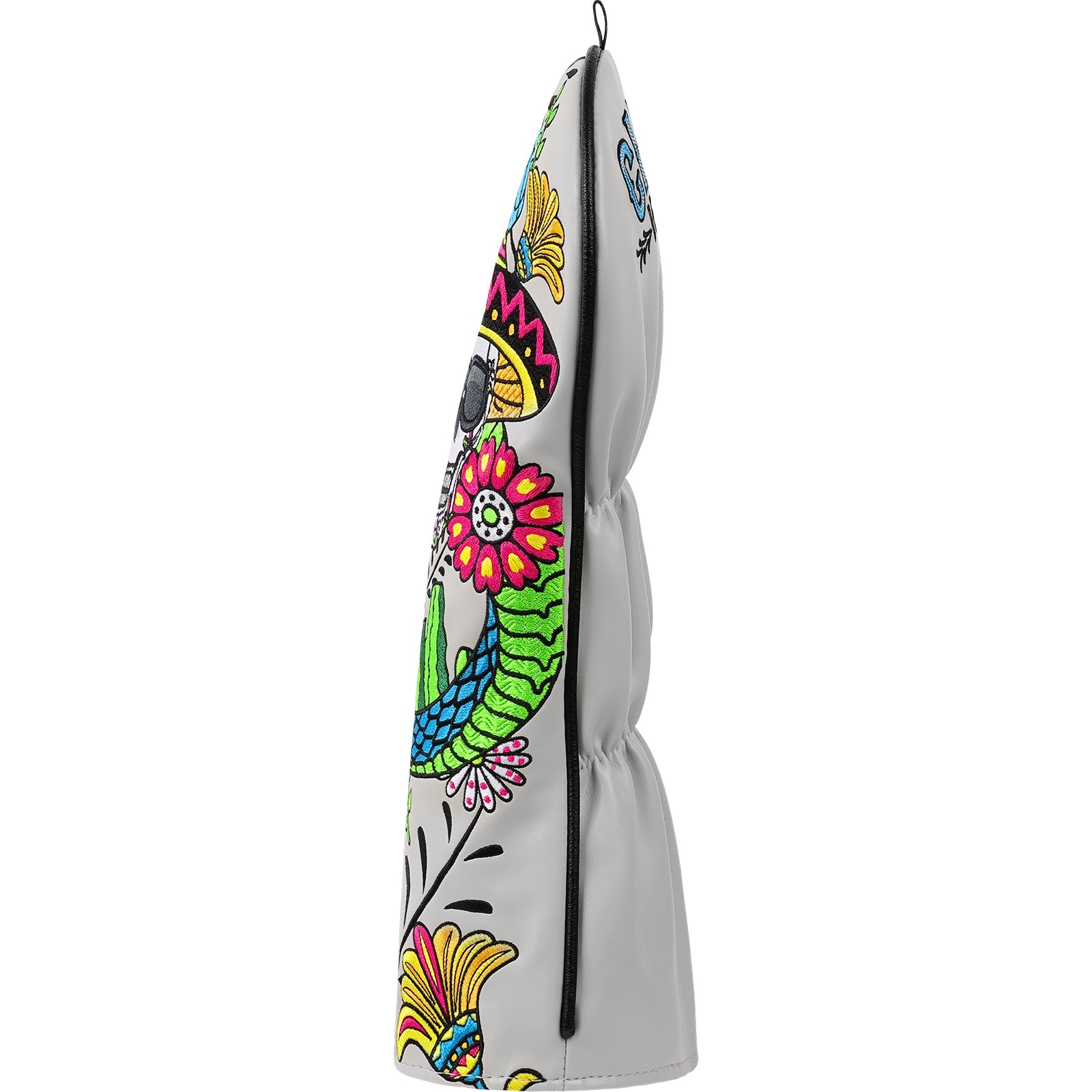 Grey PU Cinco Skull Driver Head Cover