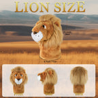 Lion Driver Head Cover