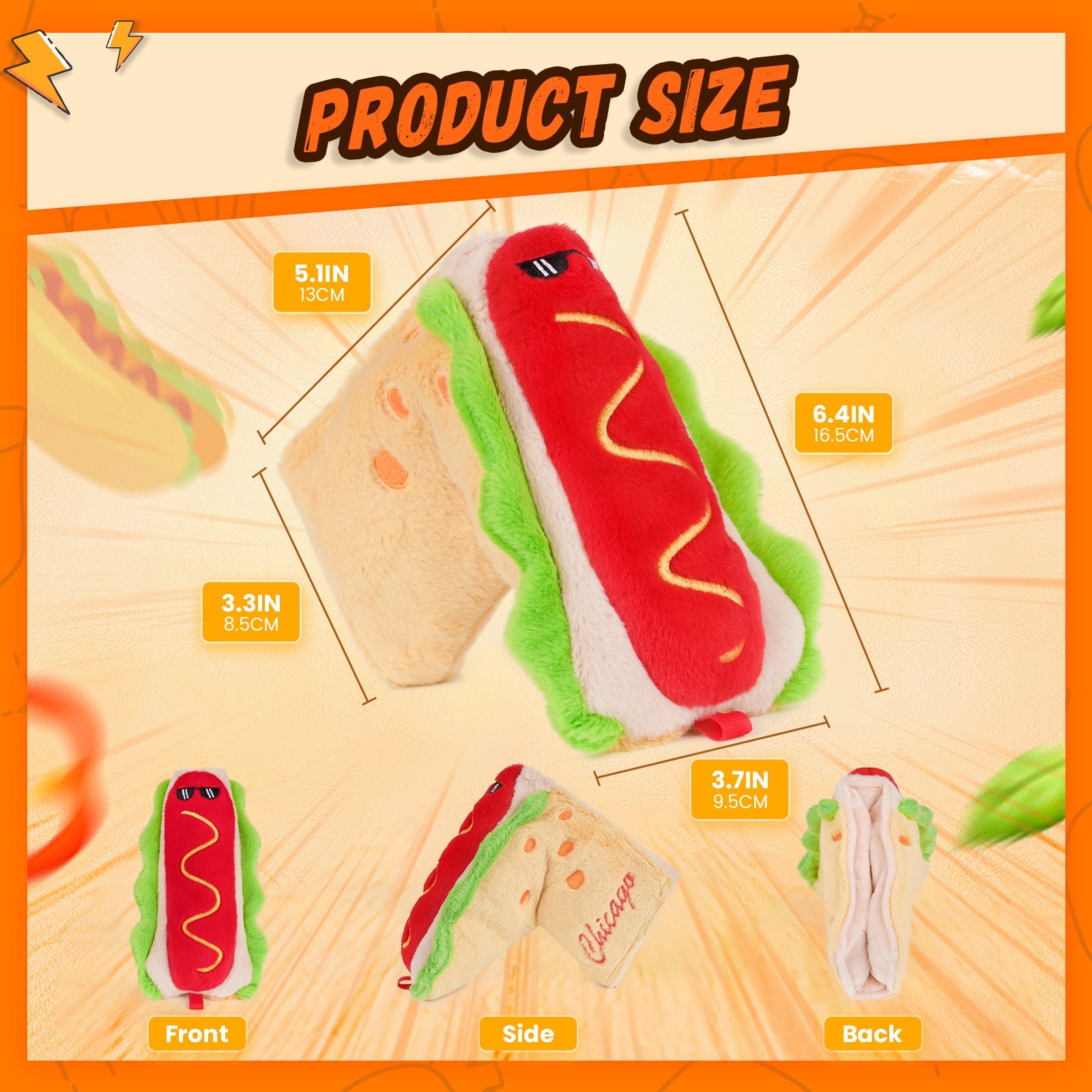 Hot Dog Blade Head Cover