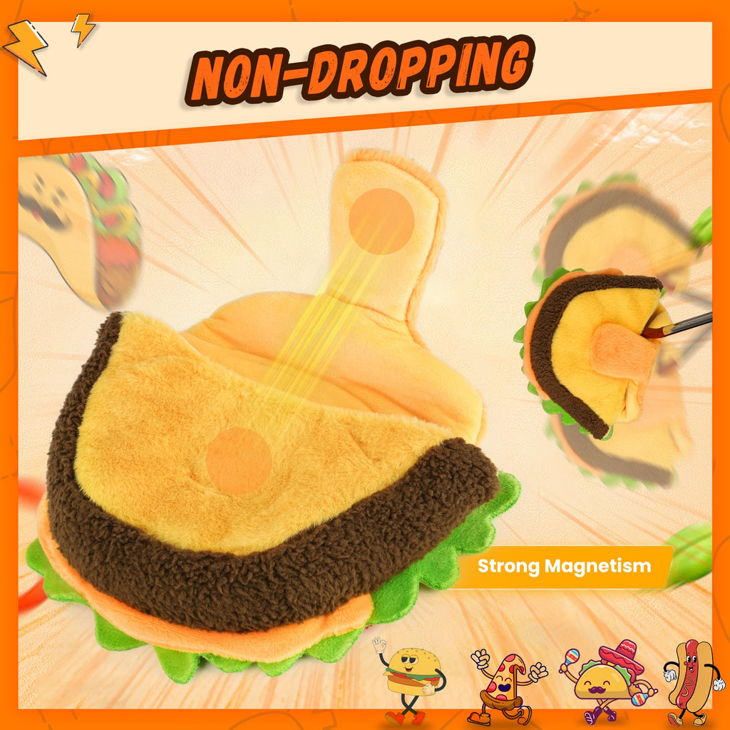 Taco Hamburger Beard Mallet Head Cover