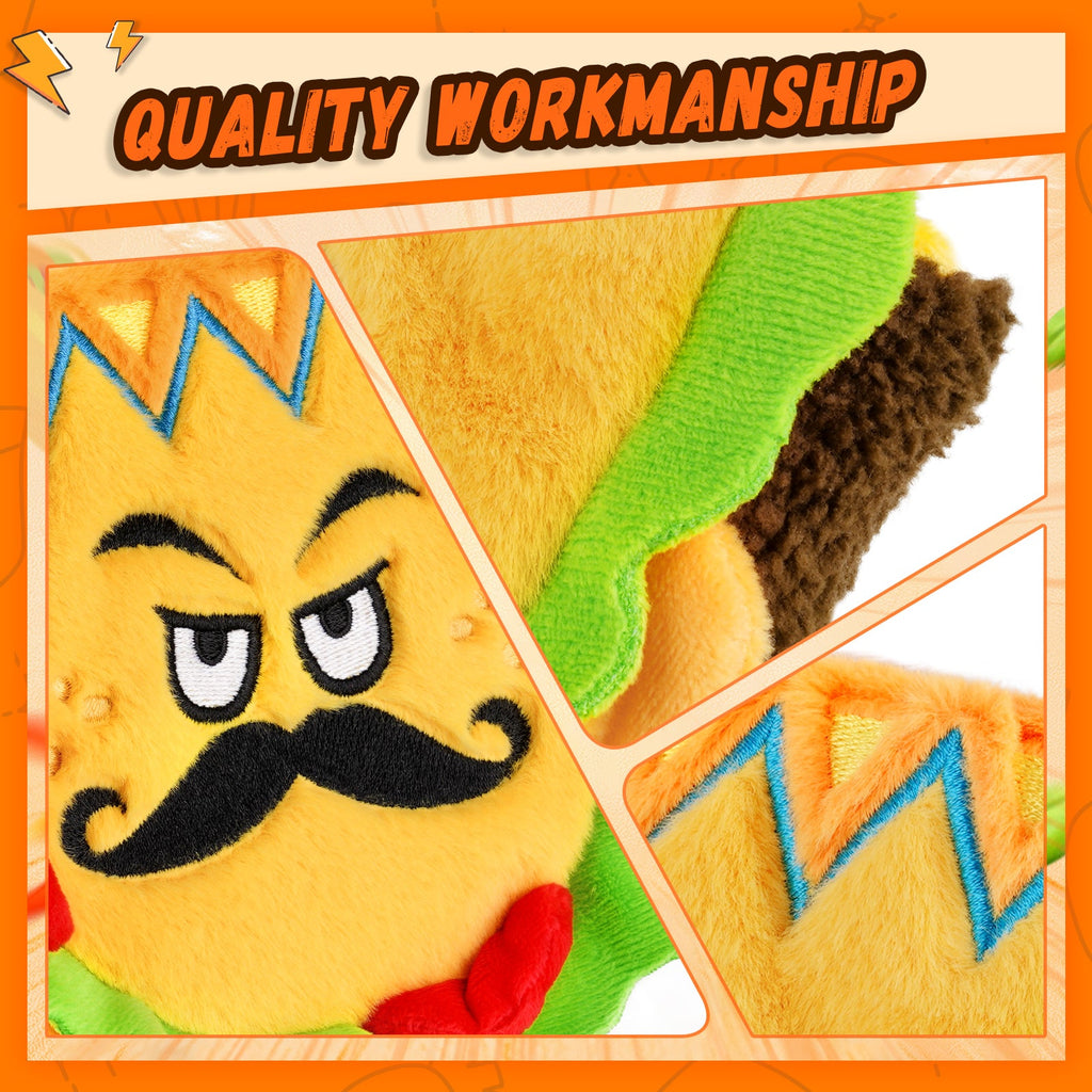 Taco Hamburger Beard Mallet Head Cover
