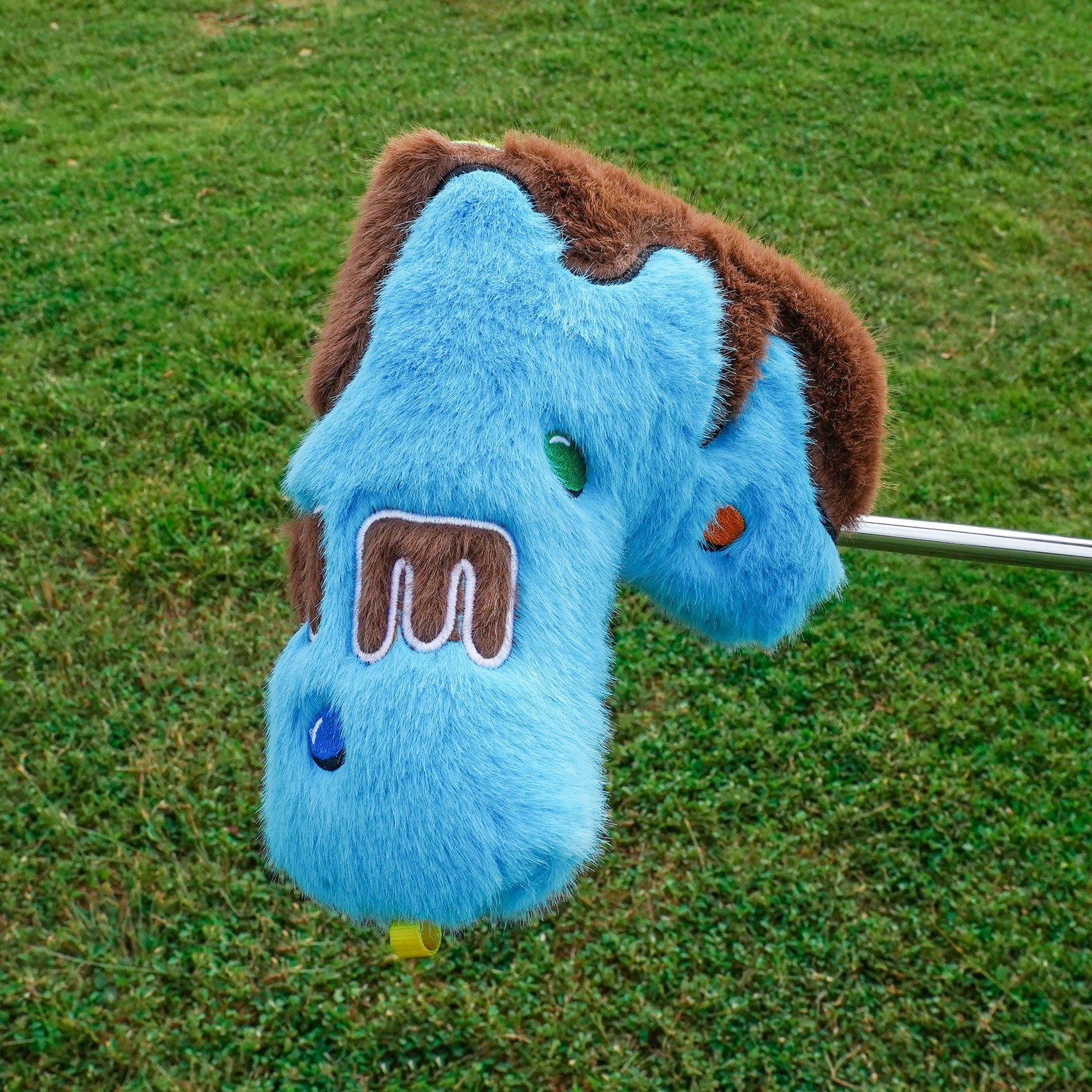 Blue MM Chocolate Chips Blade Head Cover
