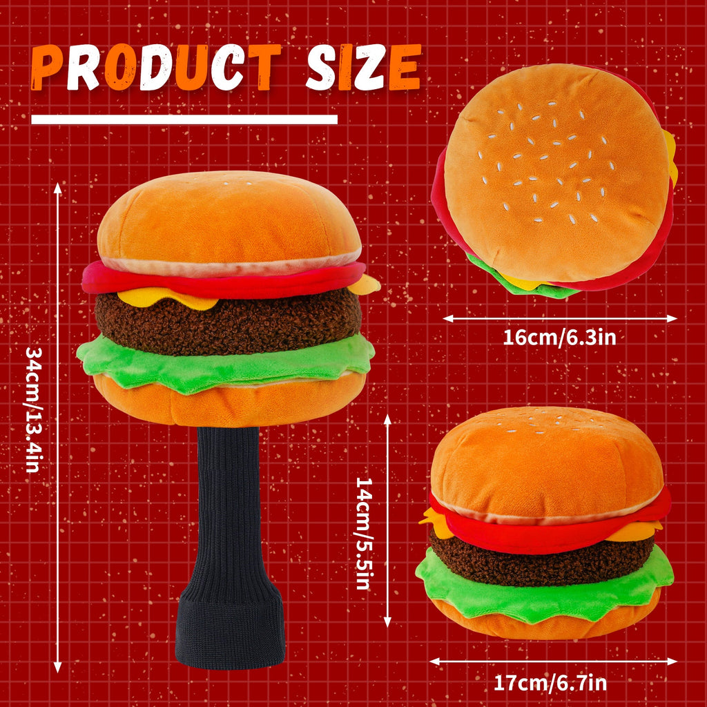 Hamburger Animal Driver Head Cover