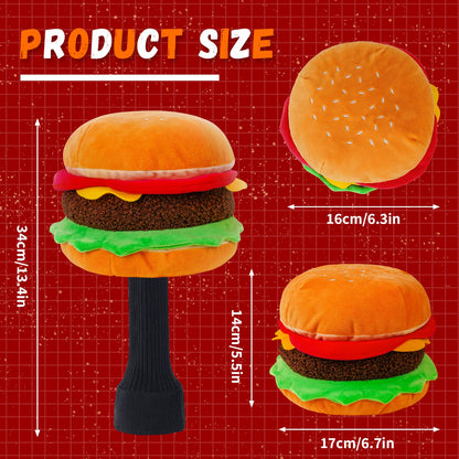 Hamburger Animal Driver Head Cover