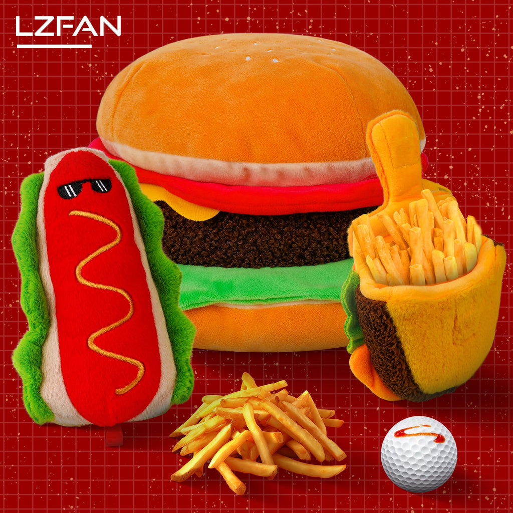 Hamburger Animal Driver Head Cover