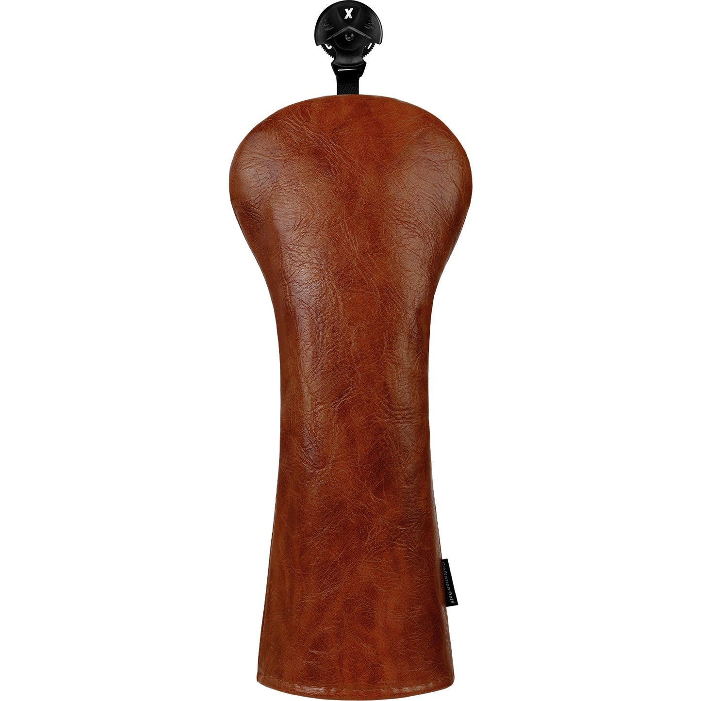 Custom Brown Oiled Leather Golf Head Cover