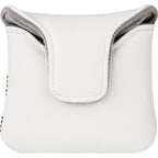 White PU Colorful Spider Square Head Cover