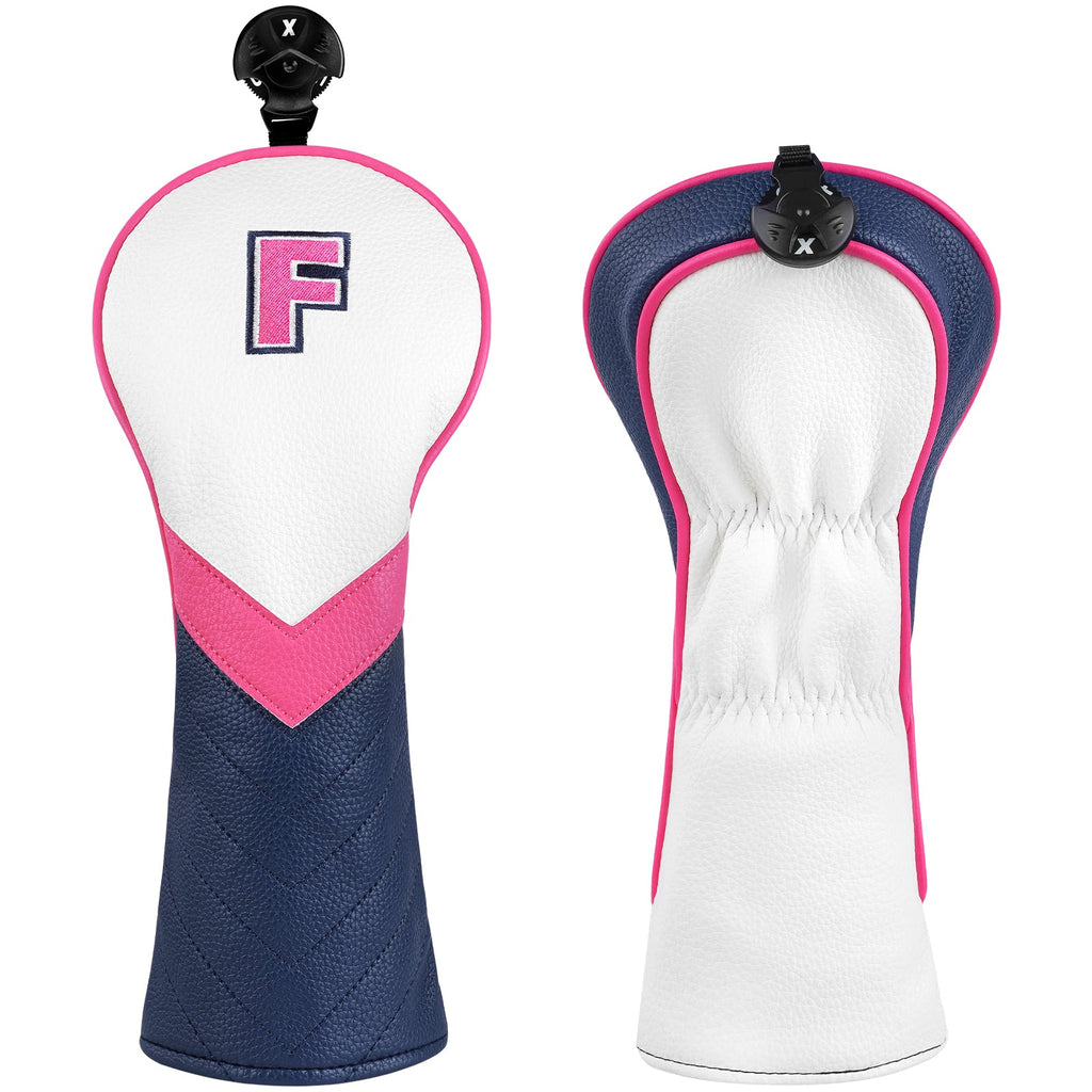 White Pink& Dark Blue Headcovers  £¨1¡¢F¡¢H) Head Cover