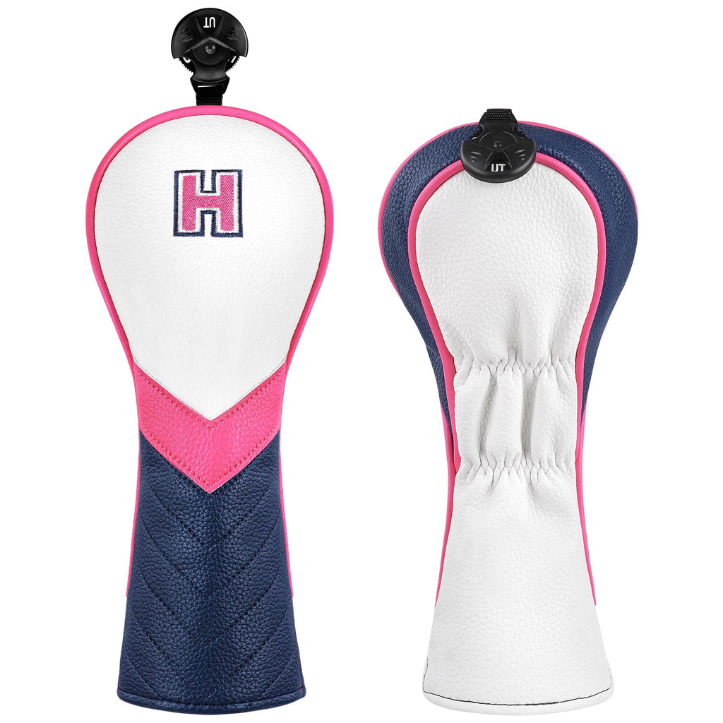 White Pink& Dark Blue Headcovers  £¨1¡¢F¡¢H) Head Cover