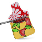Yellow Pomelo Square Putter Head Cover
