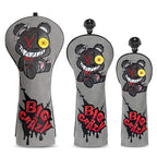 Grey Bear Head Cover Set