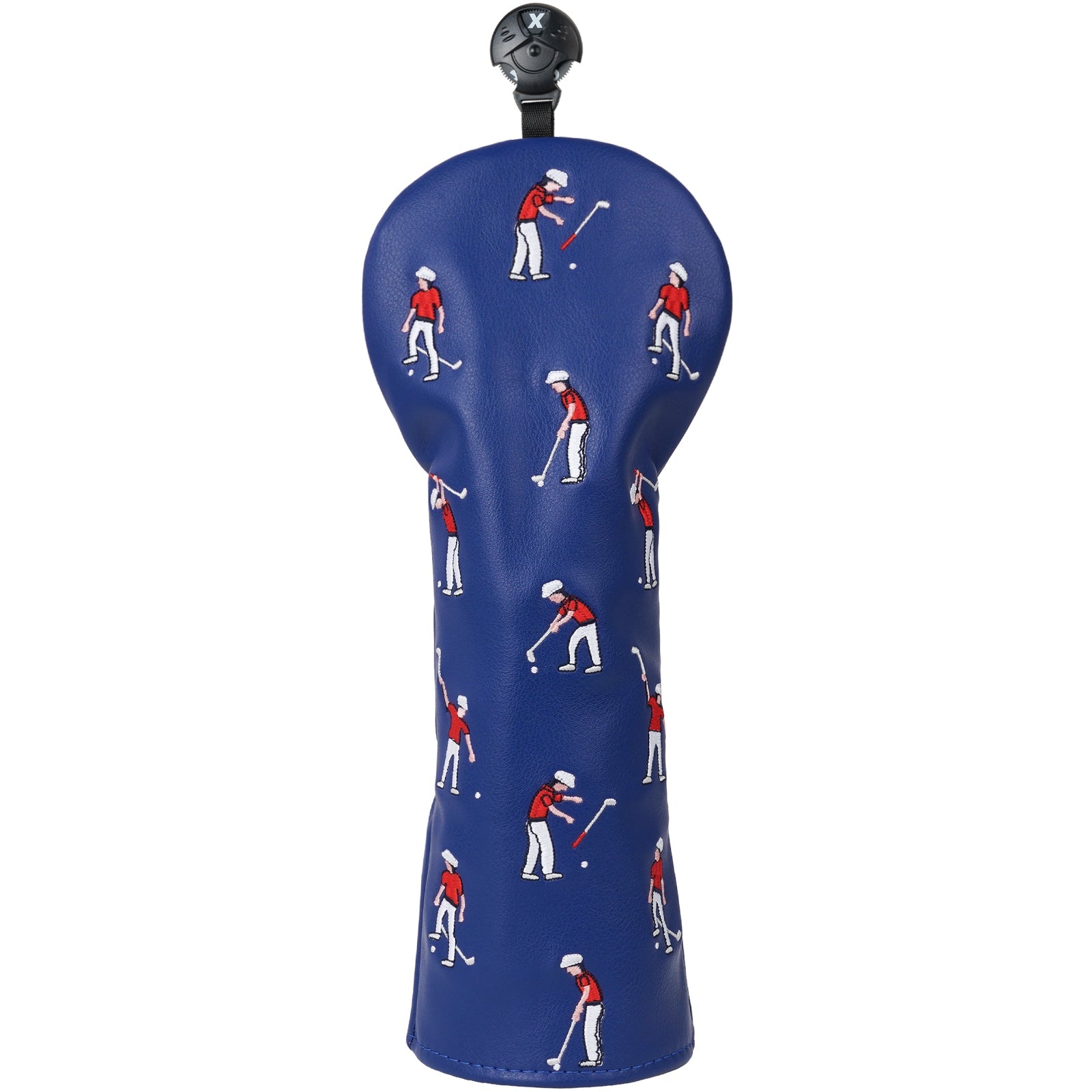 Blue Golfer Driver Head Cover Set