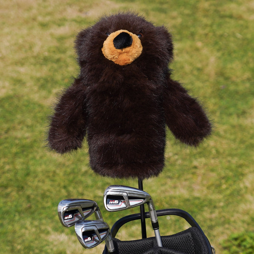 Brown Bear Driver Head Cover
