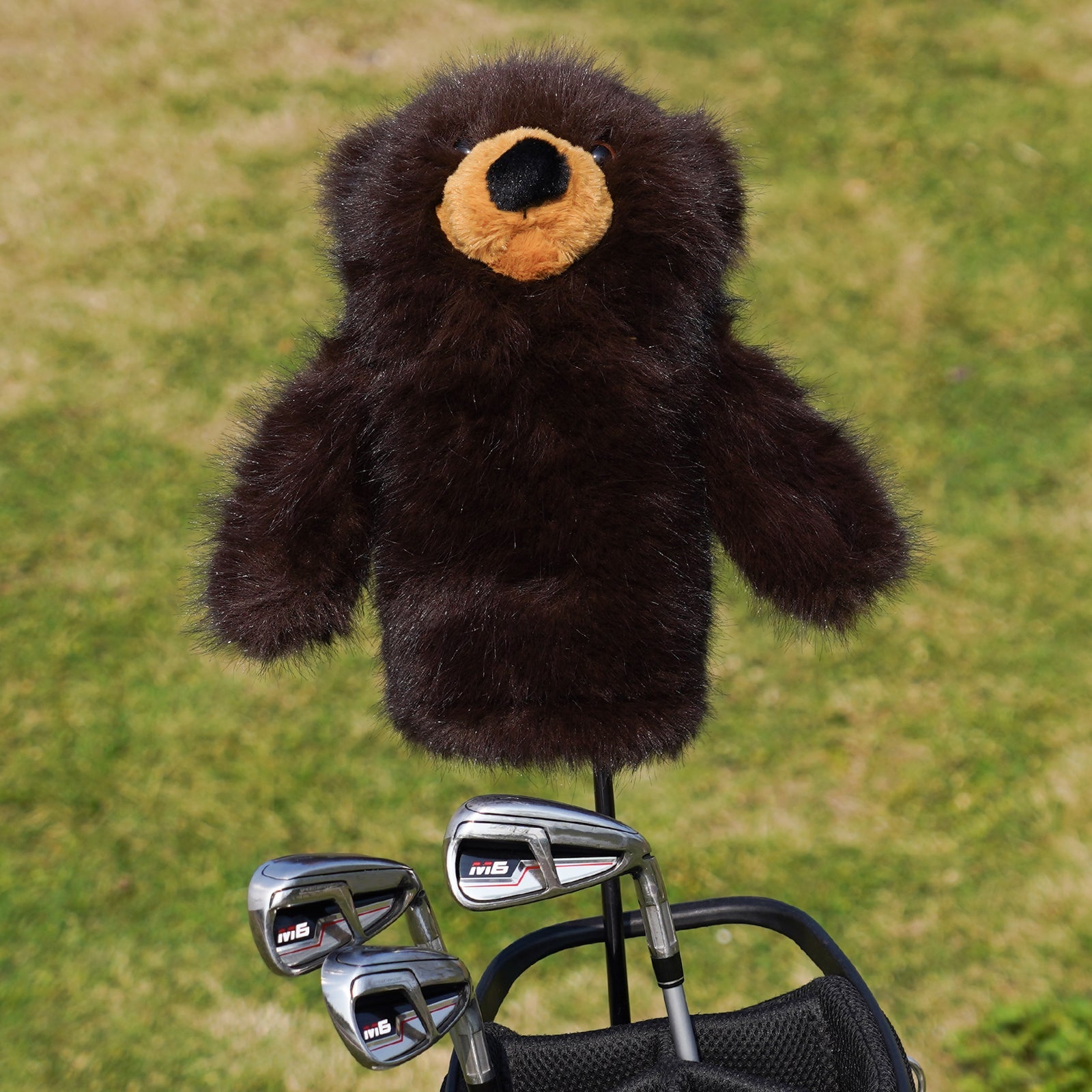 Brown Bear Driver Head Cover
