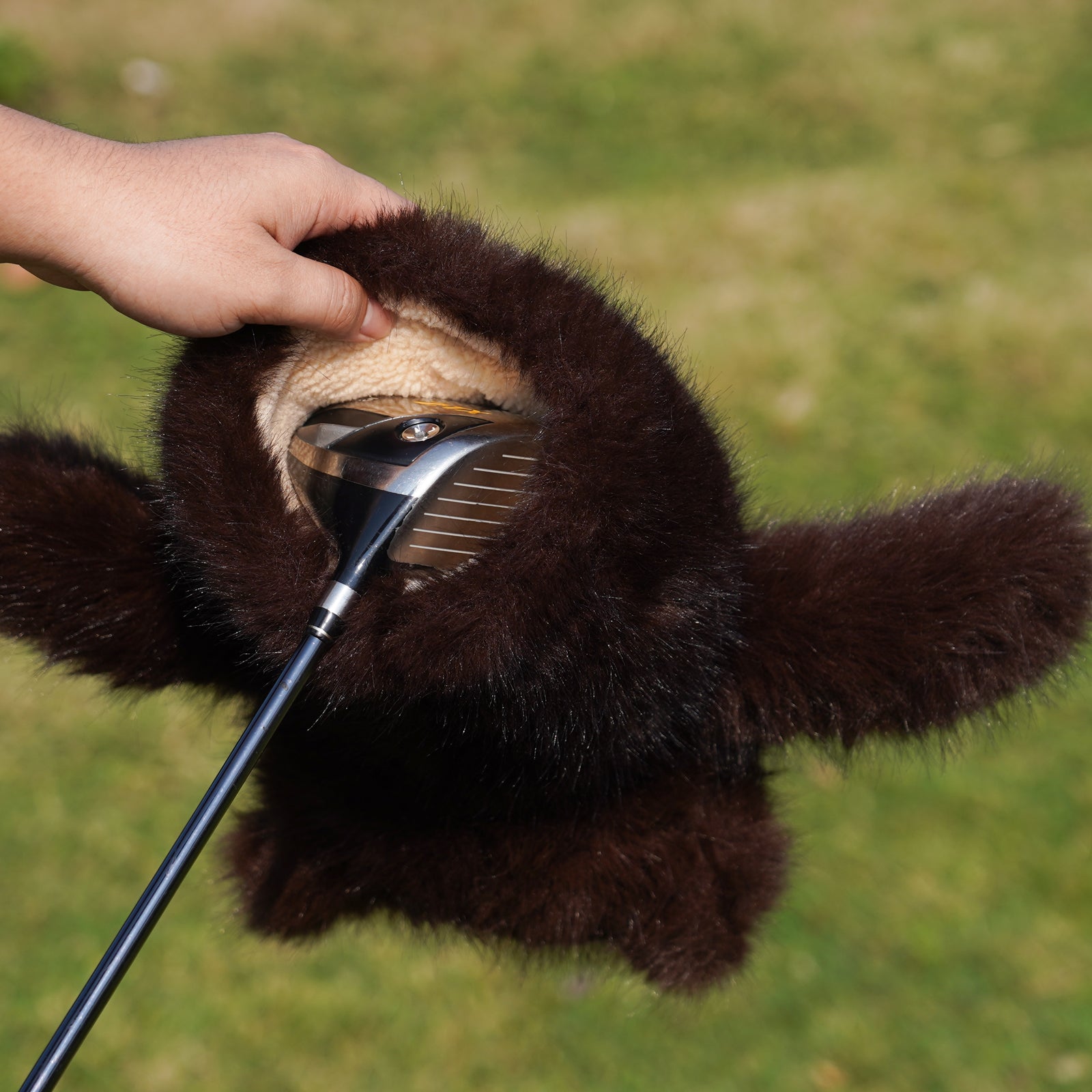 Brown Bear Driver Head Cover