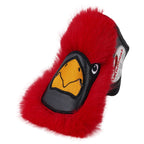 Black PU Red Bird Blade Head Cover