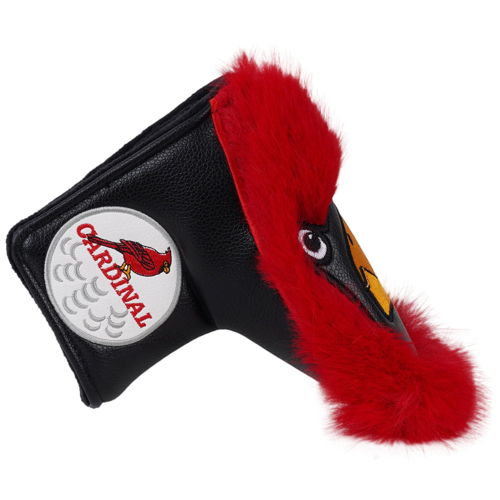 Black PU Red Bird Blade Head Cover