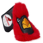 Black PU Red Bird Blade Head Cover