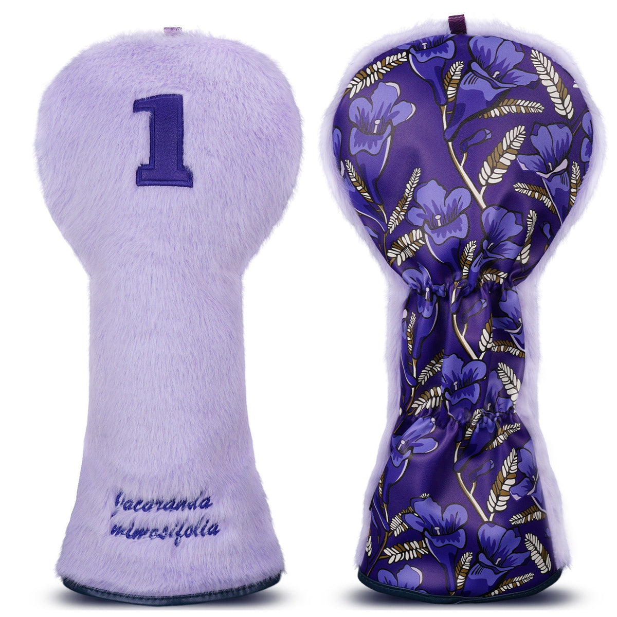 Jacaranda Mimosifolia Purple Fuzzy Driver Head Cover