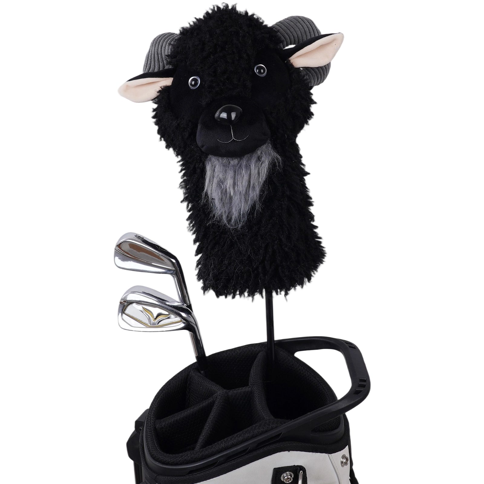 Black Goat Driver Head Cover