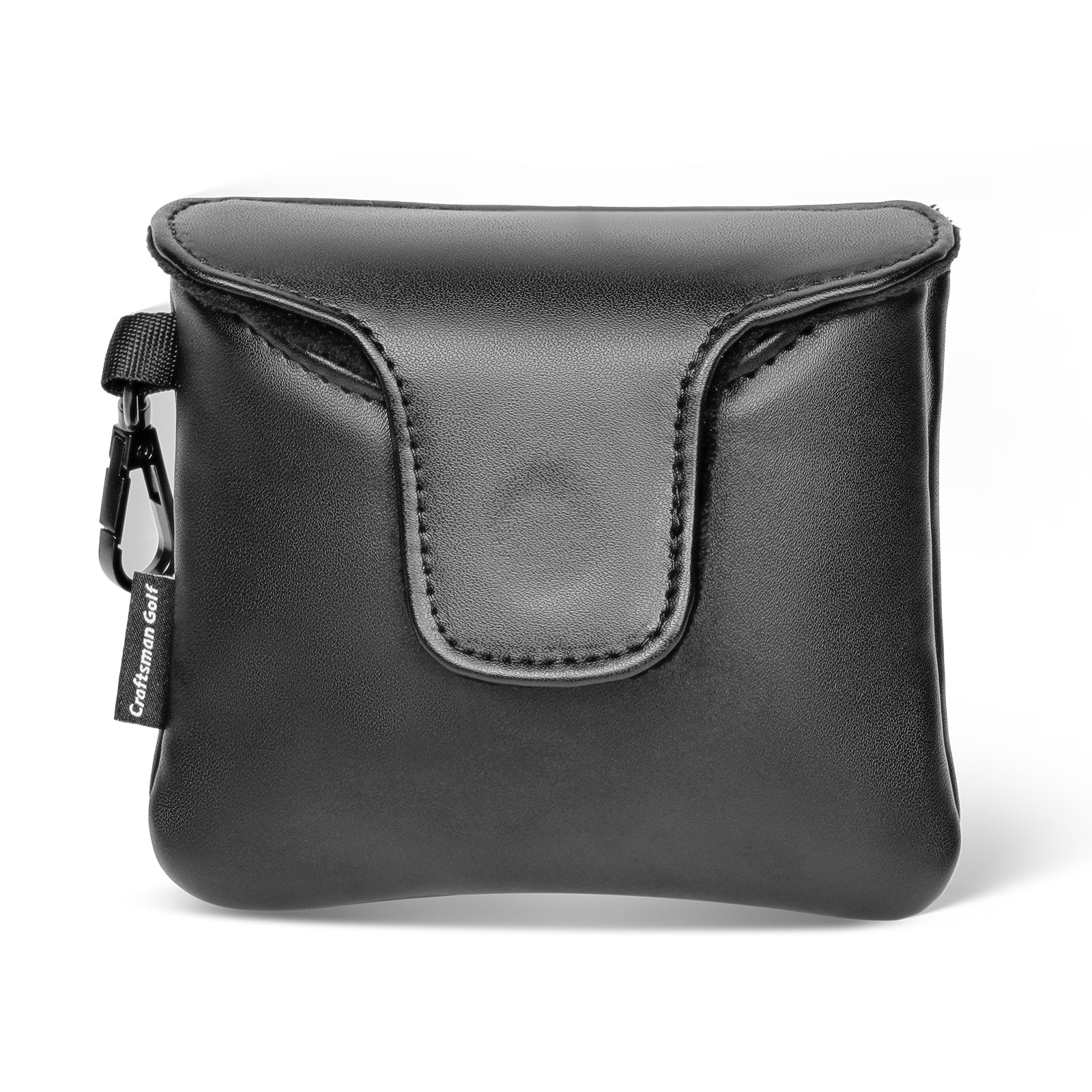 Black PU Skull Embroidery Single-ear Magnet Square Putter Cover