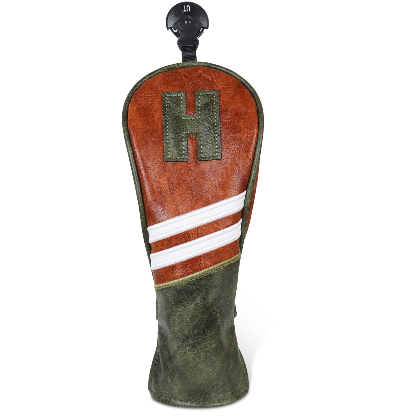 Brown& Black& White Golf Head Cover Set