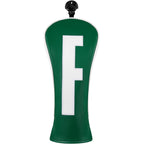 Green Numbers Three Pieces Driver Head Cover Set