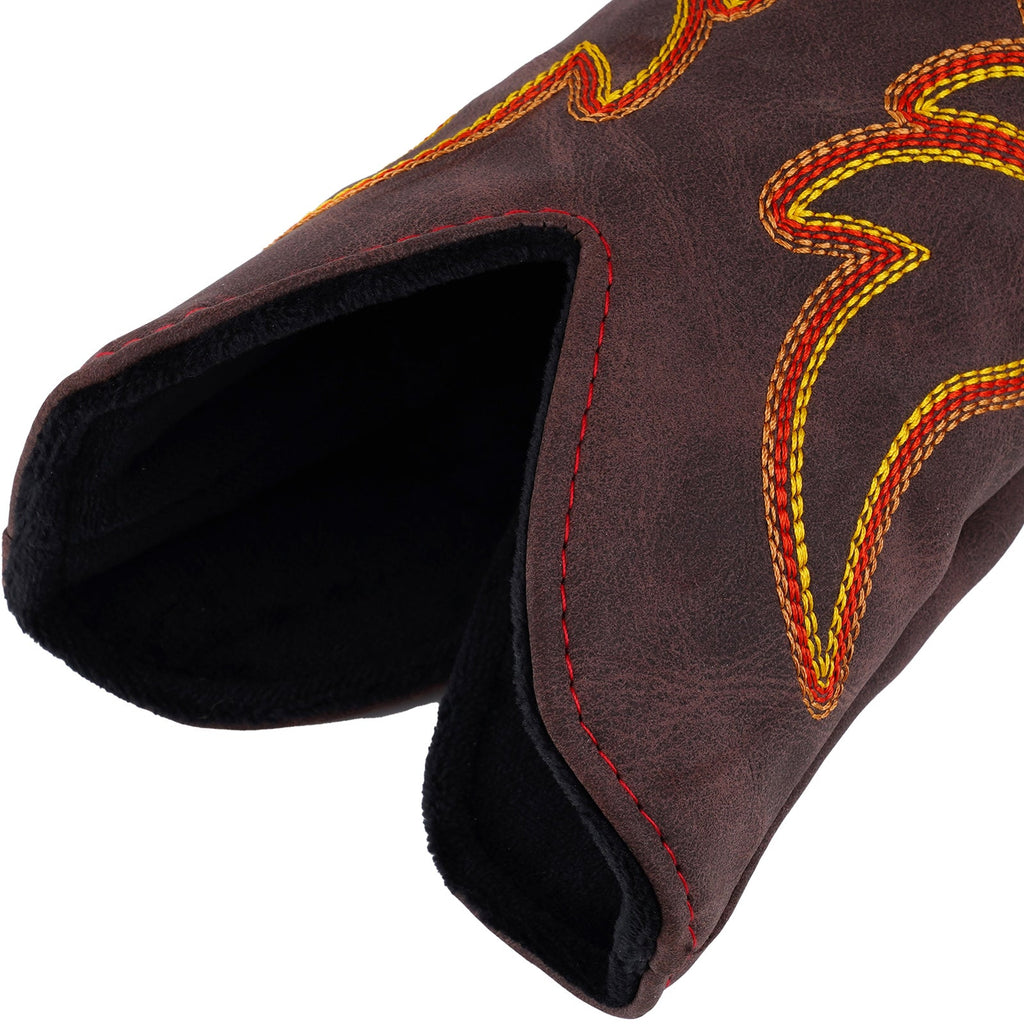Brown Cowboy Boots Driver Head Cover