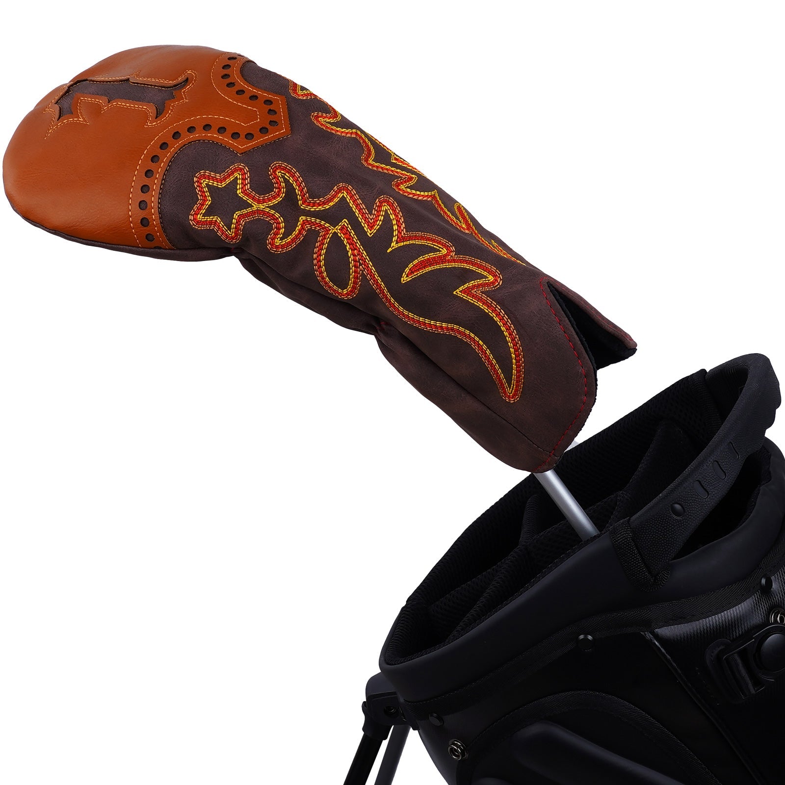 Brown Cowboy Boots Driver Head Cover