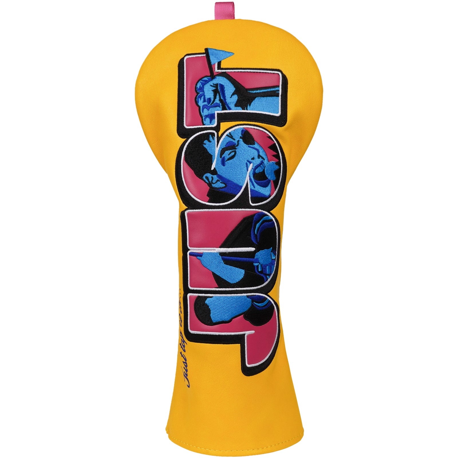 Yellow JUST Driver Driver Head Cover Set