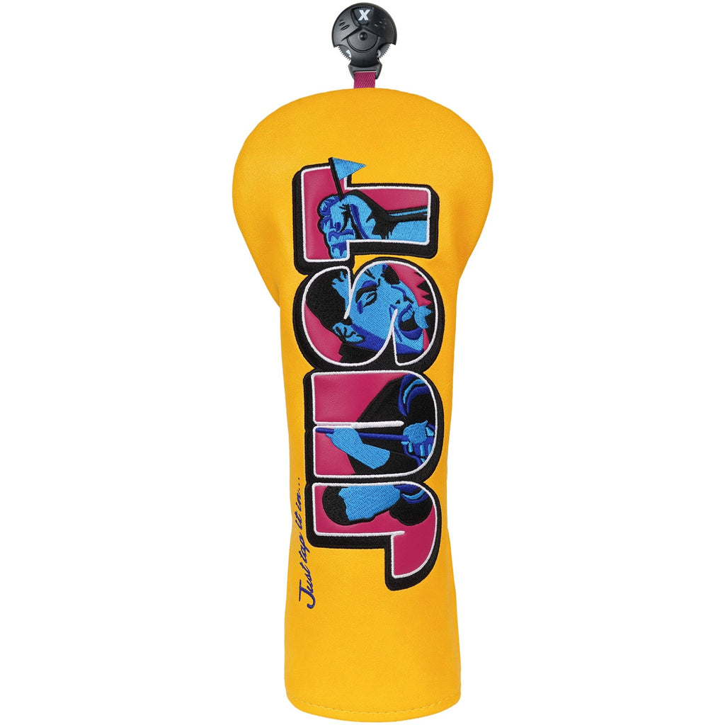 Yellow JUST Driver Driver Head Cover Set