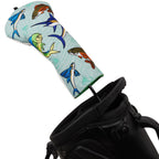 Green Fishing Driver Head Cover