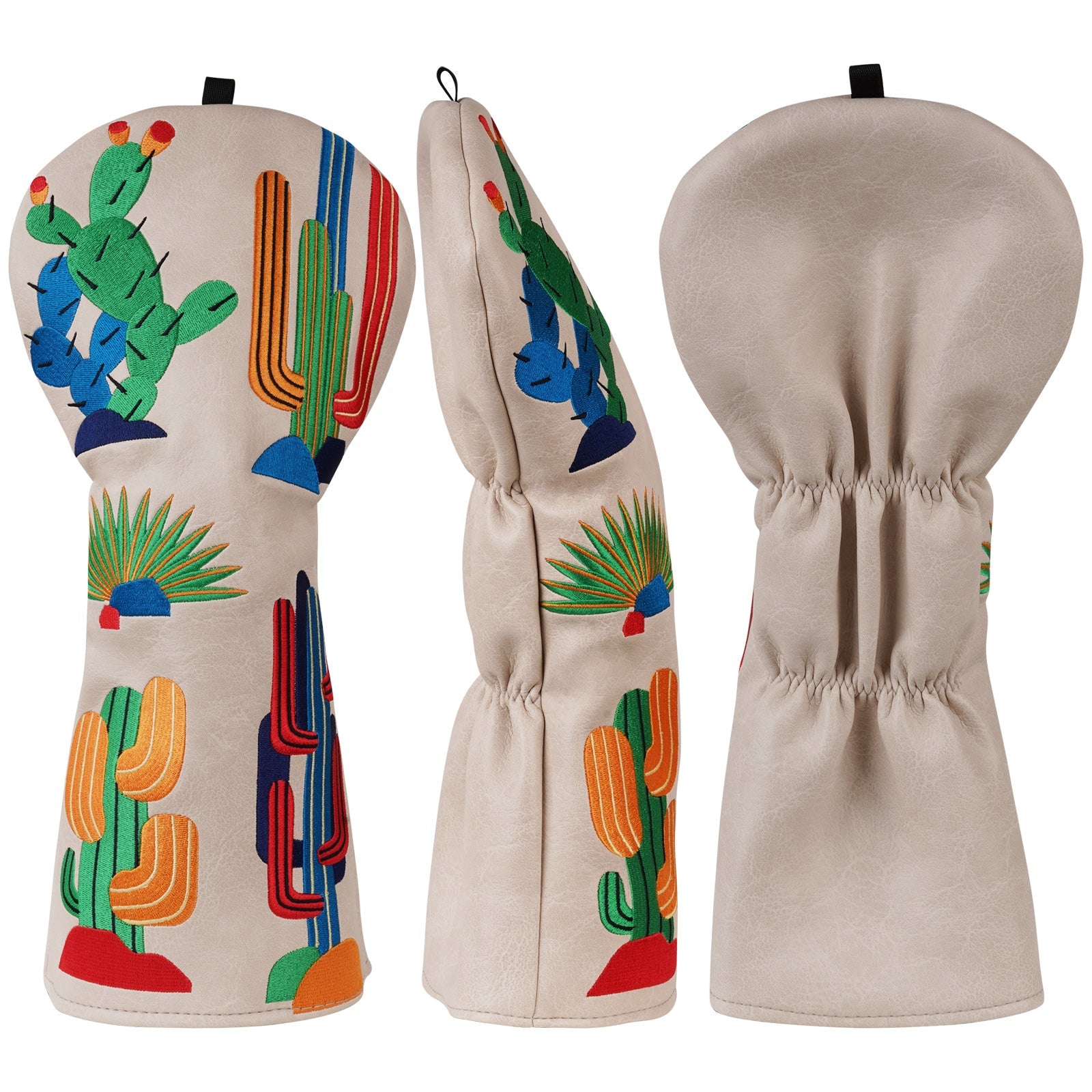 Gray Cactus Driver Head Cover