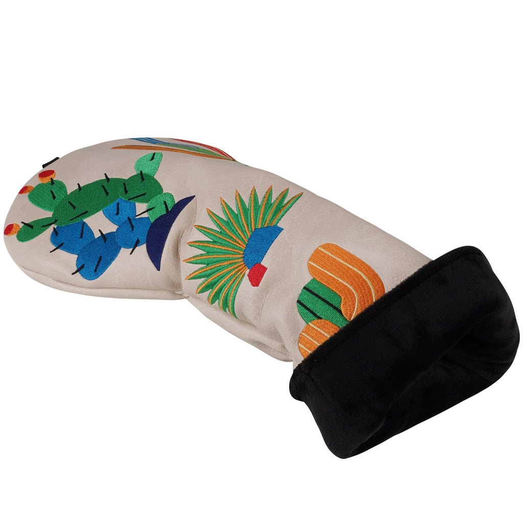 Gray Cactus Driver Head Cover