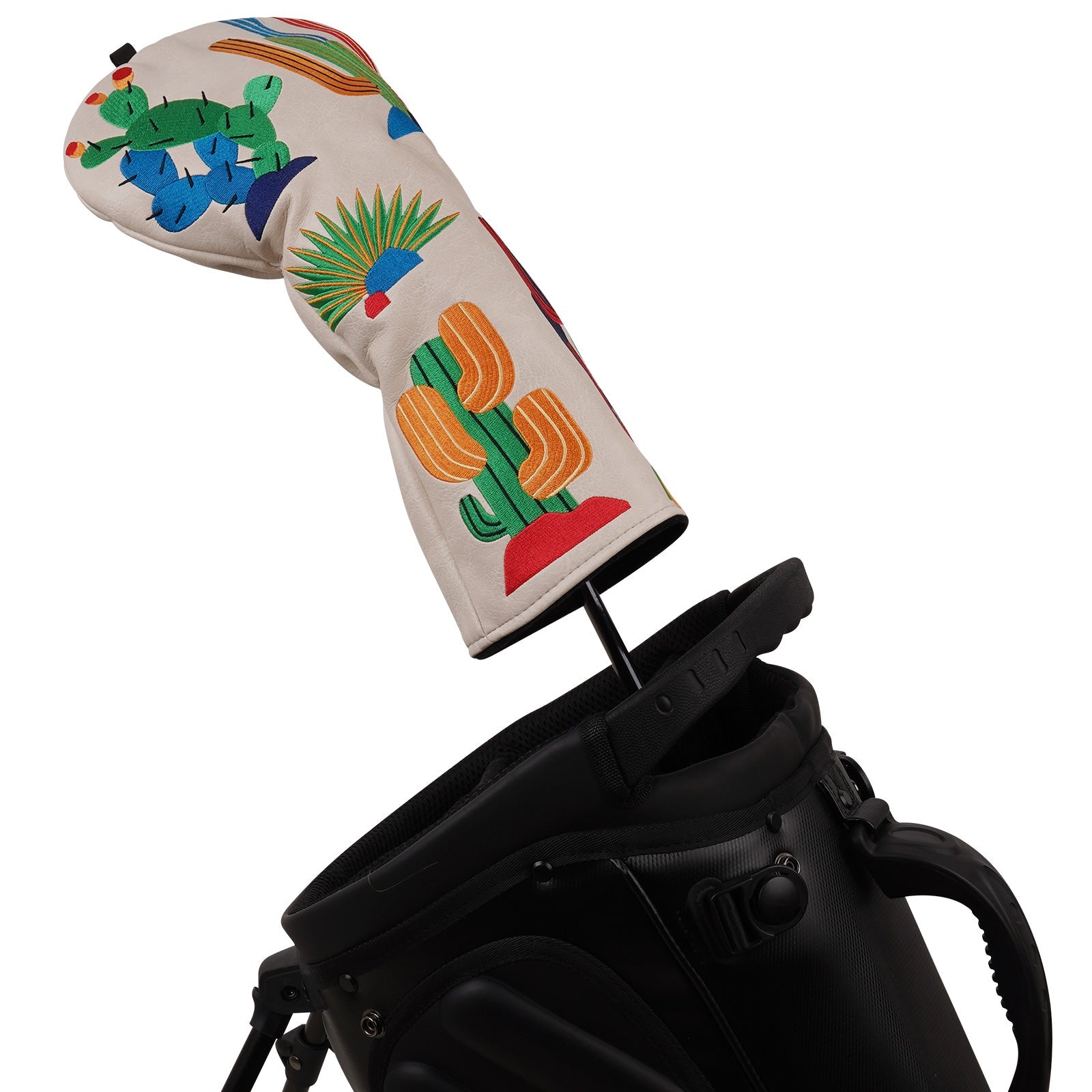 Gray Cactus Driver Head Cover