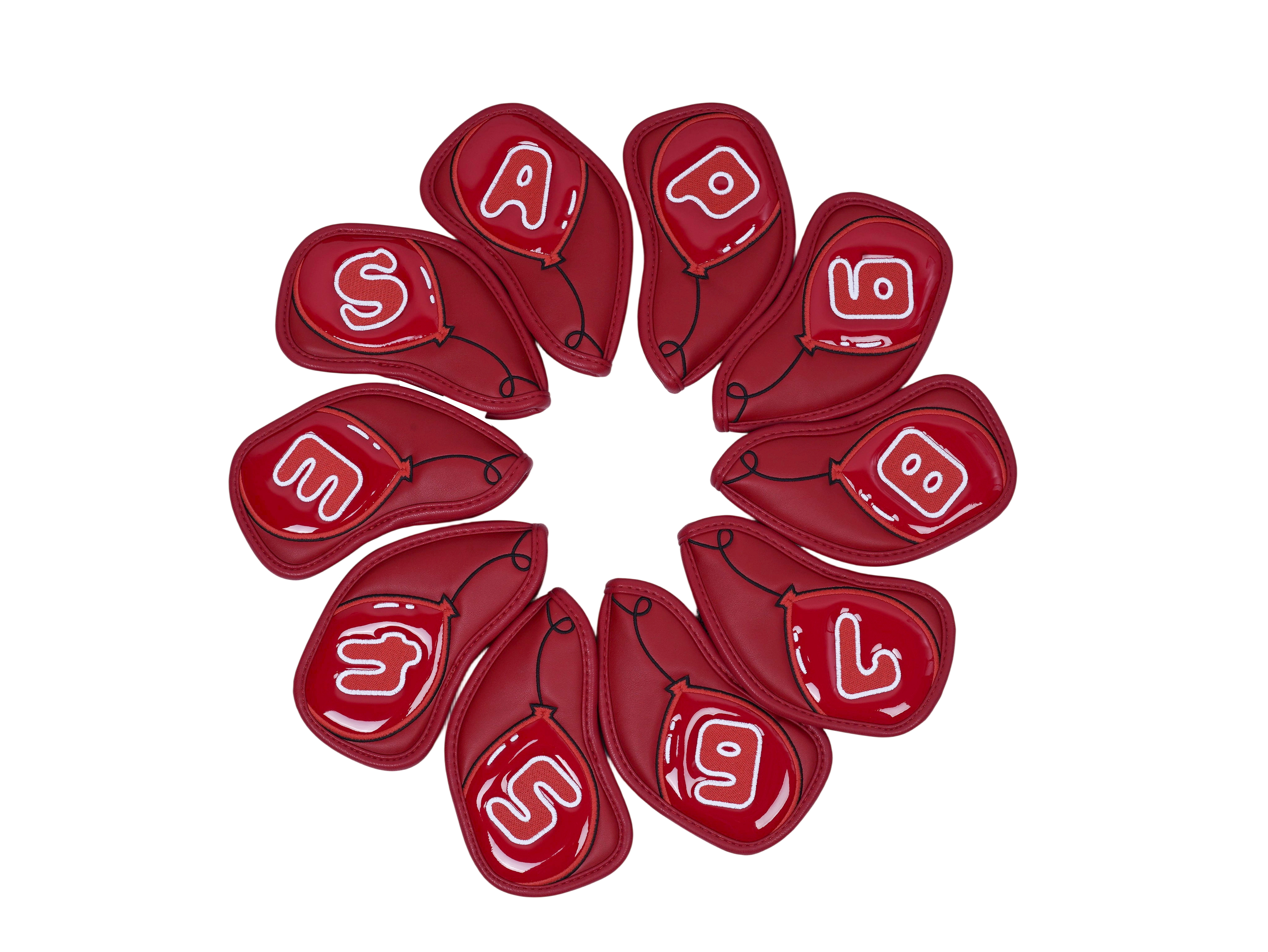 All Float Iron Cover 10PCS (3-9，P,A,S)