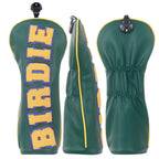 Green PU PUBIRDIE Head Cover Set