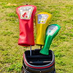 Red Yellow Green Go Play Golf Head Cover Set