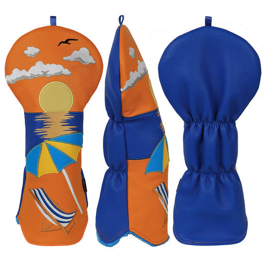 Orange PU Sunset Beach Head Cover