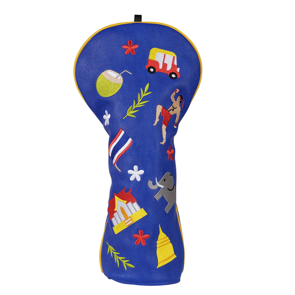 Blue Thai Custom Golf Head Cover Set