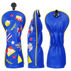 Blue Thai Custom Golf Head Cover Set